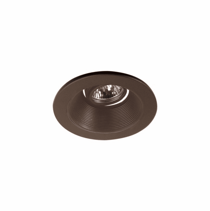 Elco EL1493BZ Contemporary Bronze 4" Low Voltage Recessed Lighting Trim