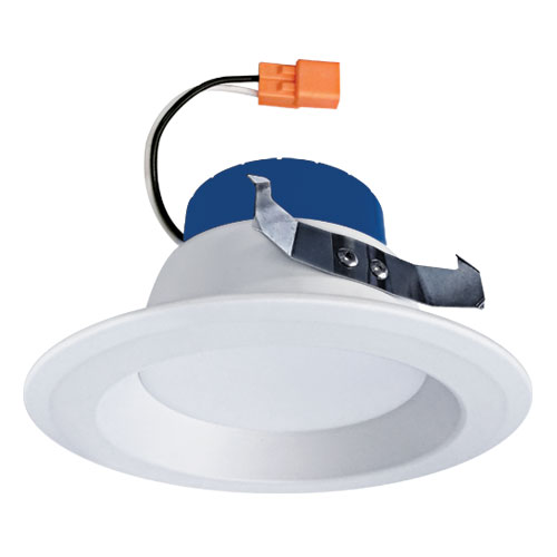 Elco EL415W White 4" Round Insert Reflector Recessed LED Ceiling Light