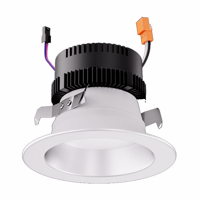 Elco EL475CT5DH Modern Haze LED 4 inch LEDs with 5CCT and 3Lumen