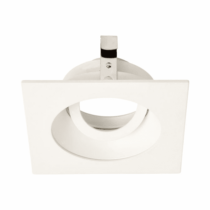 Elco ELK3329W Koto System Pex LED Down Light Modern All White 3" Square