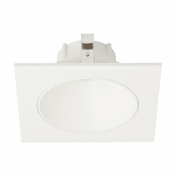 Elco ELK4218W Koto System Pex Modern All White 4" Square Deep Recessed