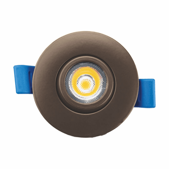 Elco ERT218CT5BZ Contemporary Bronze LED 2 inch Ultra Slim LED Gimbal