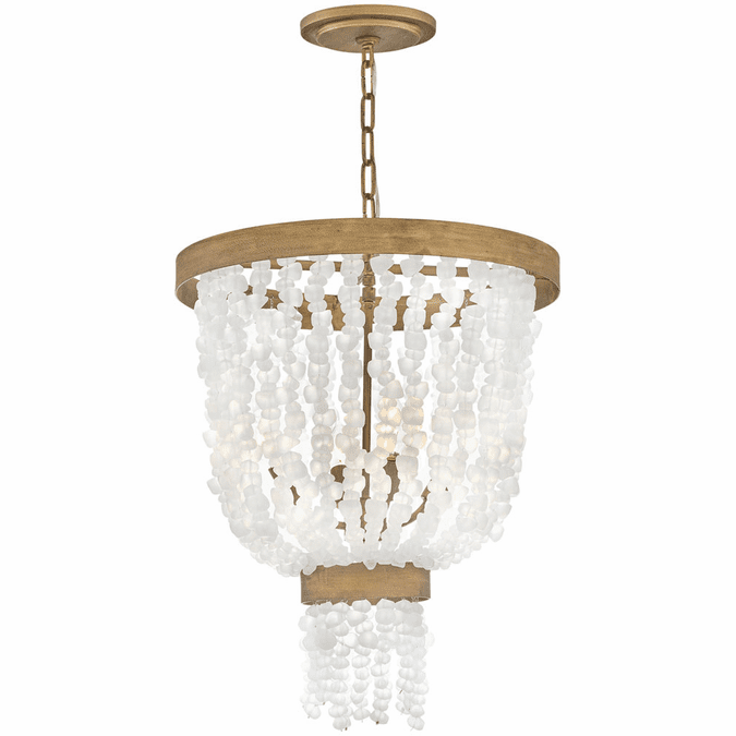 Fredrick Ramond FR30204BNG Dune Contemporary Burnished Gold LED Drop