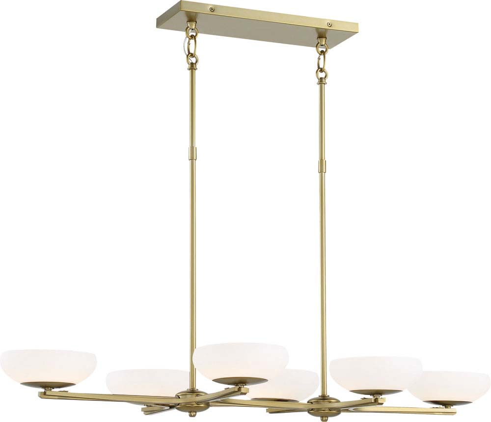 Kovacs P1466695L Scale Contemporary Soft Brass Island Light