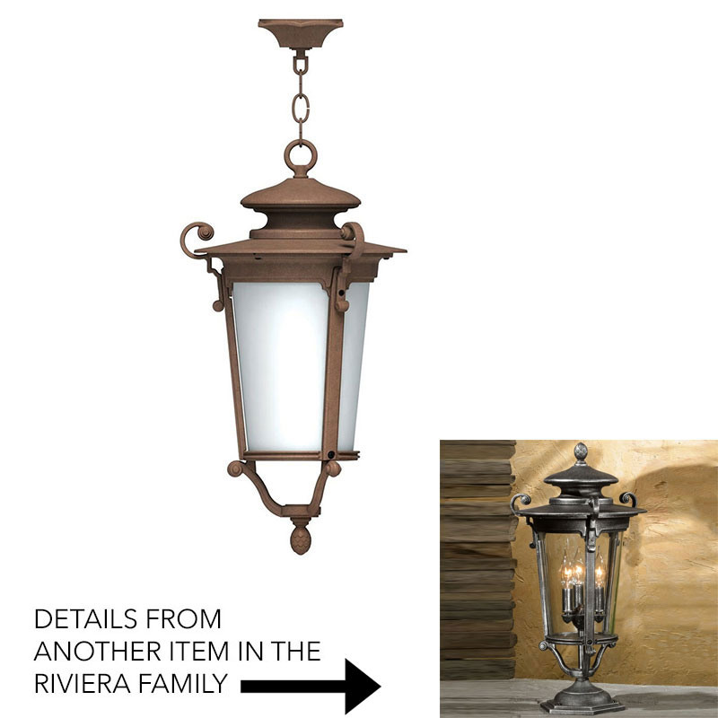 Hanover Lantern B58420 Riviera Medium Exterior Lighting Pendant HAN