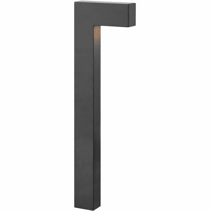 Hinkley 1518SKLL Atlantis Contemporary Black LED Exterior Lamp Post