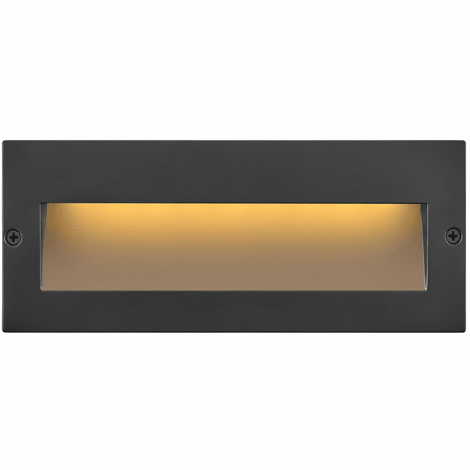 Hinkley 1565SK Taper Step 12v Contemporary Satin Black LED Outdoor Step