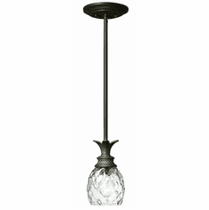 Hinkley 5317PZ Pearl Plantation 1 Light Tropical Mini Pendant