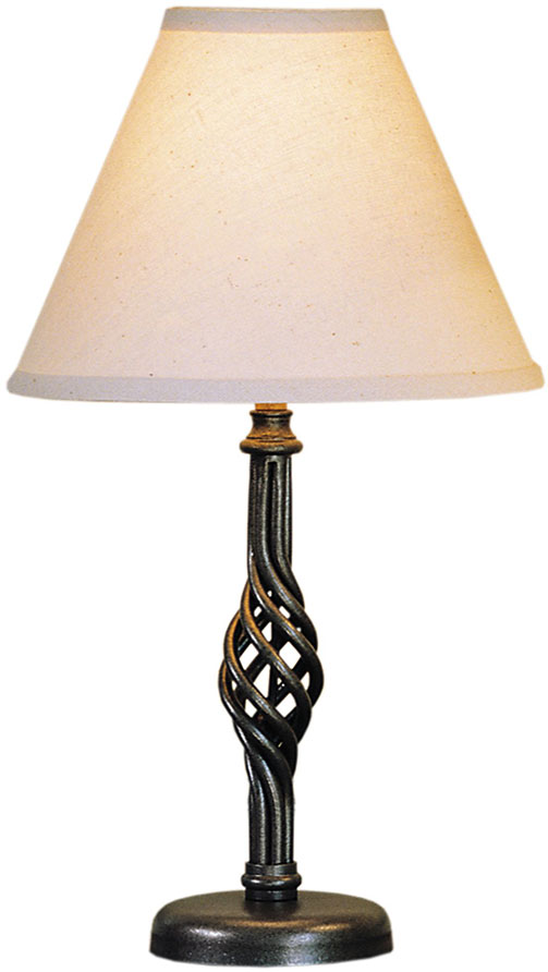 Hubbardton 265101 Twist Basket Small Table Lamp HUB265101