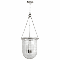 Hudson Valley 214-PN Willet Polished Nickel Finish 38.75" Tall Hanging Light