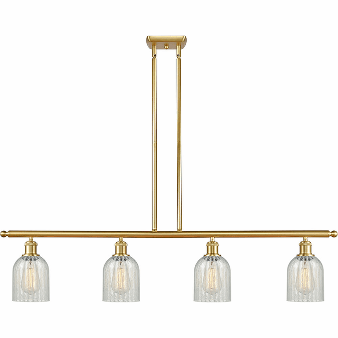 Innovations 5164ISGG2511 Ballston Caledonia Satin Gold LED Island