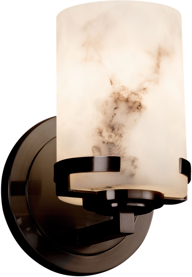 Justice Design FAL 8451 LumenAria Atlas Modern Wall Lighting Sconce 