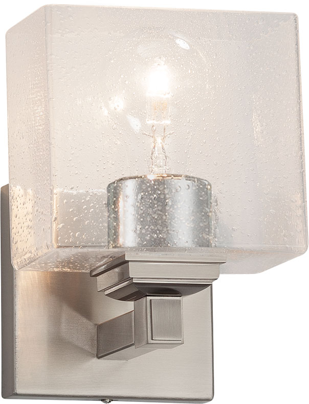 Justice Design FSN 8437 Fusion Regency Contemporary Lighting Sconce 