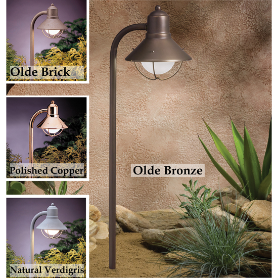Kichler 15438 Marine Lantern Low Voltage Landscape Path Light kic15438