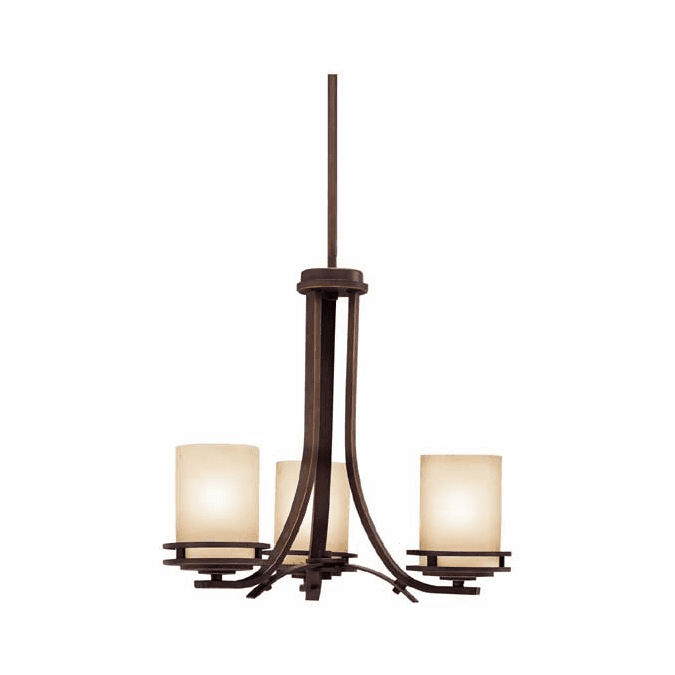 Kichler 1671OZ Hendrik Mini Chandelier in Olde Bronze KIC1671OZ