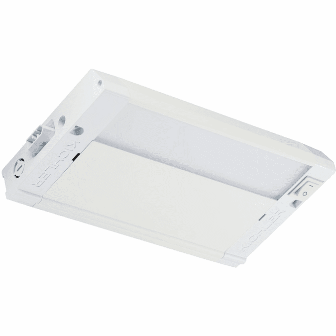 Kichler 4U27K08WHT 4U Series Textured White LED 8" Under Counter Light