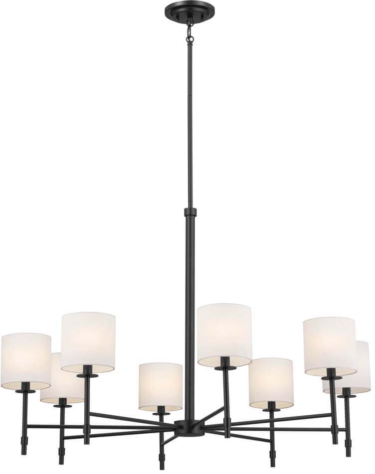 Kichler 52502BK Ali Black 39' Hanging Chandelier KIC52502BK