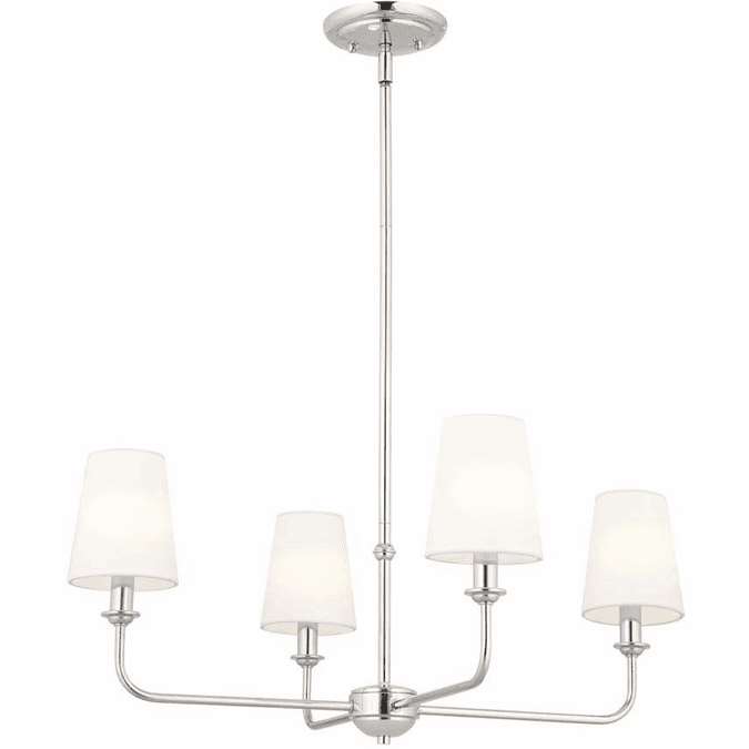 Kichler 52520PN Pallas Polished Nickel Chandelier Lighting KIC52520PN