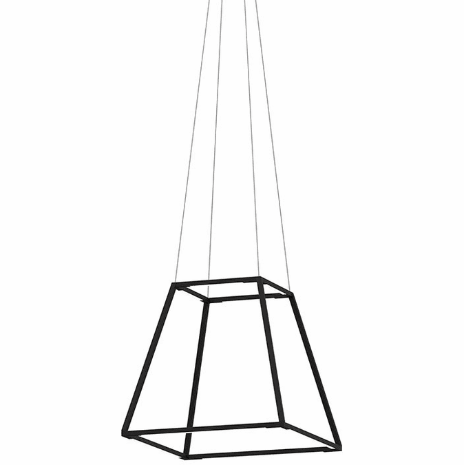 Koncept ZBP16RSSWMTBCNP ZBar Rise Square Modern Matte Black LED