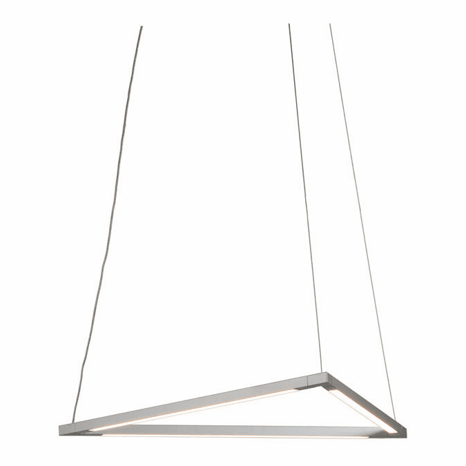 Koncept ZBP16TSWSILCNP ZBar Pendant Contemporary Silver LED