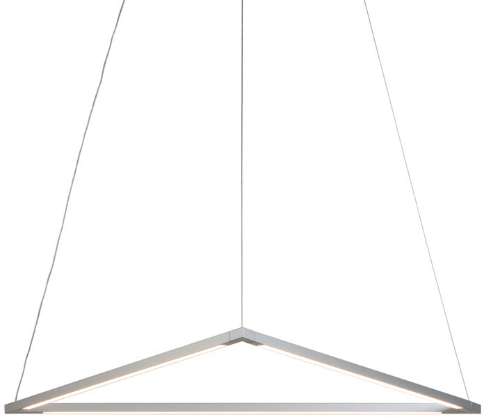 Koncept ZBP24TSWSILCNP ZBar Pendant Modern Silver LED Pendant