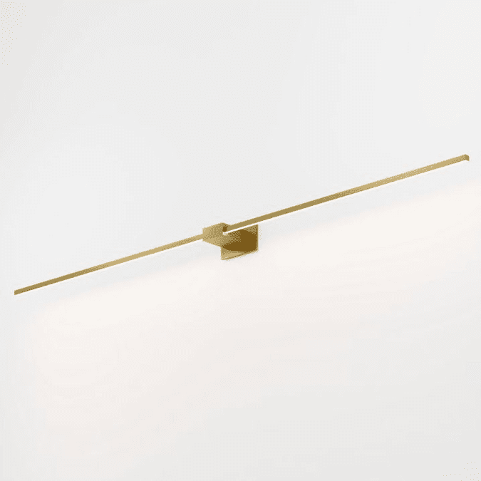 Koncept ZBW604CMSWGLD ZBar Wall Sconce Contemporary Gold LED 60