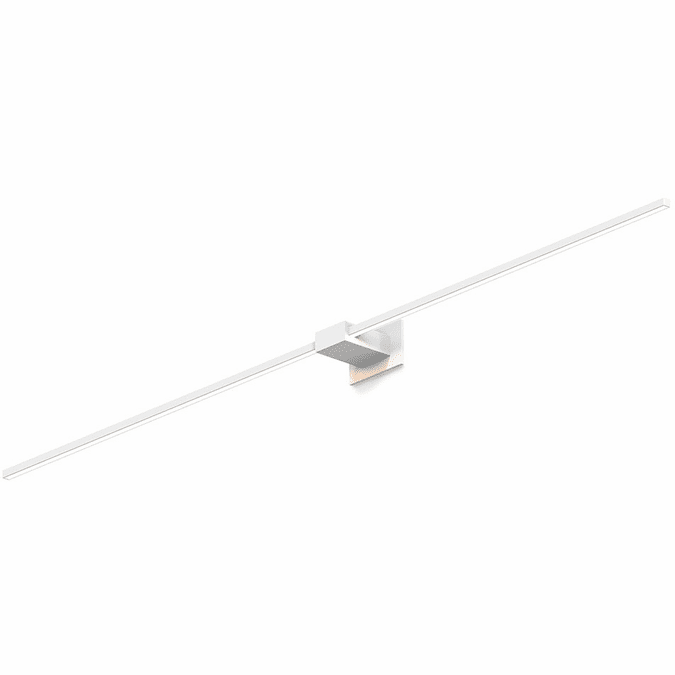 Koncept ZBW604CMSWMWT ZBar Wall Sconce Contemporary Matte White
