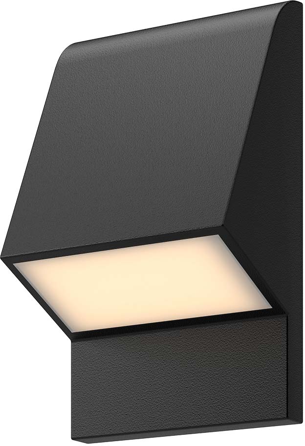 Kuzco ER7200112VBK Jackson Black LED Outdoor Wall Lighting Fixture