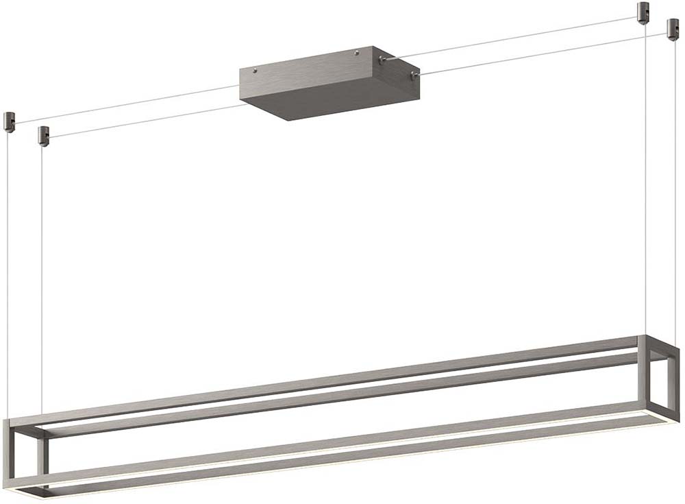 Kuzco LP45548BN Plaza Modern Brushed Nickel LED Island Lighting KUZ