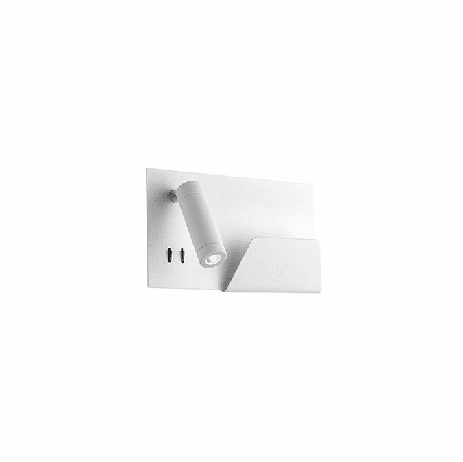 Kuzco WS16811LWH Dorchester Contemporary White LED Wall Light Sconce
