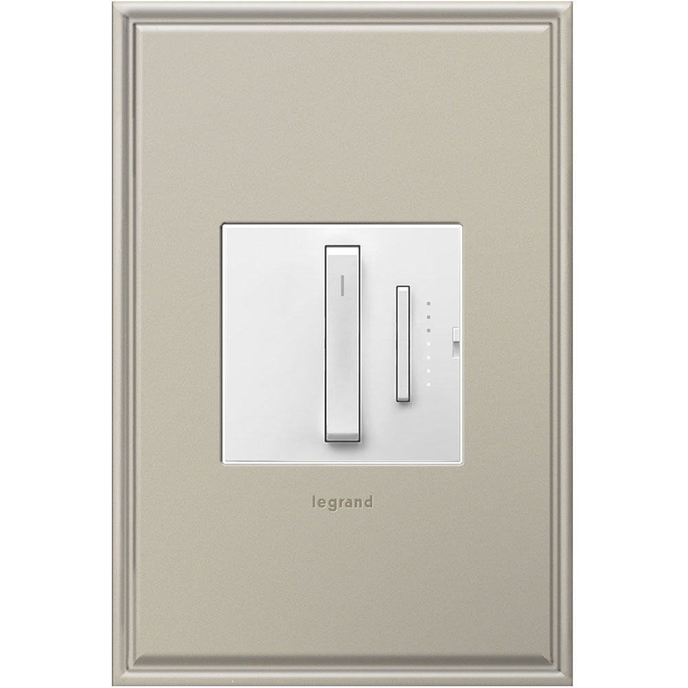 Legrand Adorne ADWR700RMTUW1 Modern White Whisper Dimmer 700W WiFi