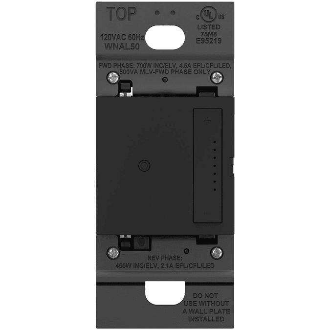 Legrand Adorne WNAL50G1 Graphite TruUniversal Dimmer LGRWNAL50G1