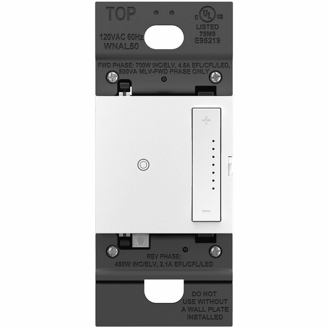 Legrand Adorne WNAL50W1 White TruUniversal Dimmer LGRWNAL50W1