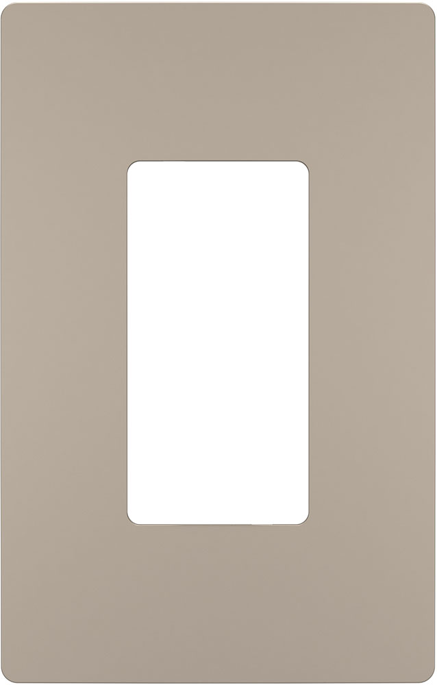 Legrand Radiant RWP26NICC6 Modern Nickel 1Gang Screwless Wall Plate LGRRWP26NICC6