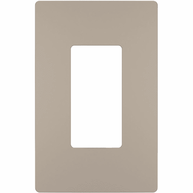 Legrand Radiant RWP26NICC6 Modern Nickel 1Gang Screwless Wall Plate LGRRWP26NICC6