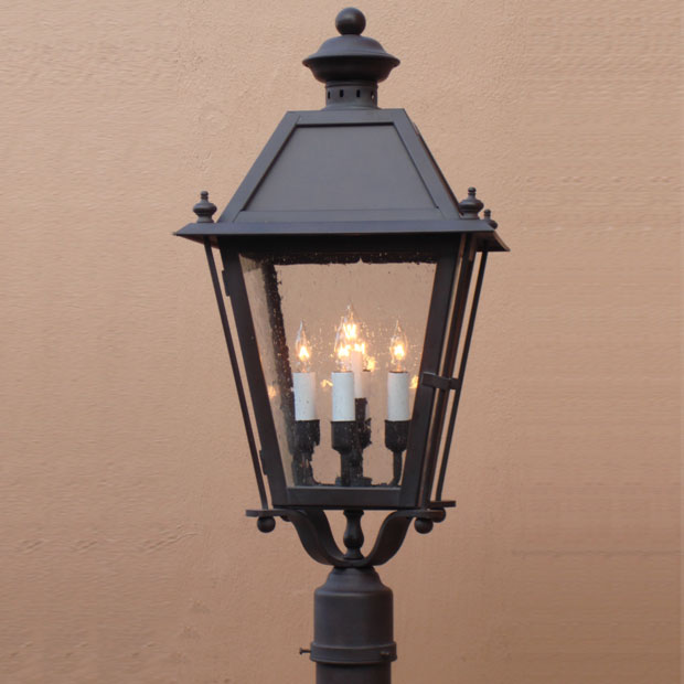 Lighting Innovations P9336 Exterior 8" Wide x 19" Tall Lamp Post Light LINP9336