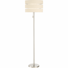 Lite Source LS-83037 Falan Contemporary Brushed Nickel Floor Light