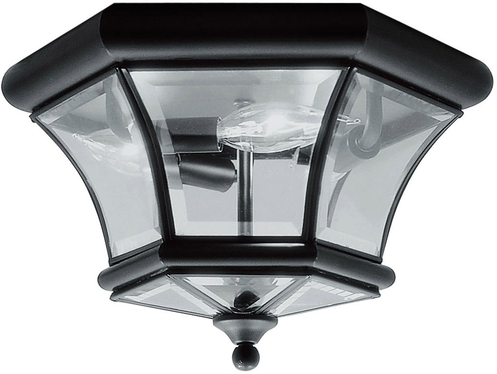 Livex 7053 04 Monterey Black Flush Mount Lighting LVX 7053 04 livex-7053-04-monterey-black-flush-mount-lighting-lvx-7053-04