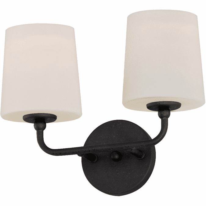 Maxim 12092SWAR Bristol Anthracite 2Light Wall Lighting Sconce MAX