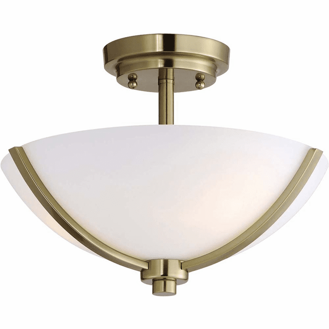 Maxim 20031SWSBR Deven Satin Brass Ceiling Lighting Fixture MAX