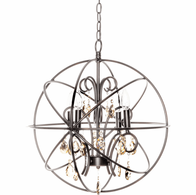 Maxim 25142OI Orbit Oil Rubbed Bronze Mini Chandelier Light MAX25142OI