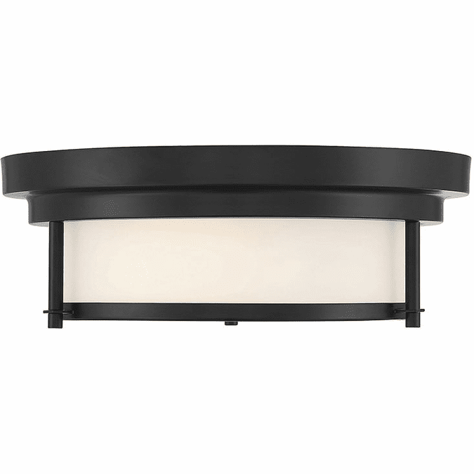 Meridian M60062MBK Modern Matte Black Ceiling Light Fixture MERM60062MBK