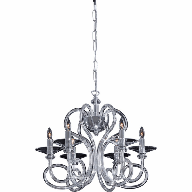 Metropolitan N9176 Contemporary Chrome Mini Hanging Chandelier METN9176