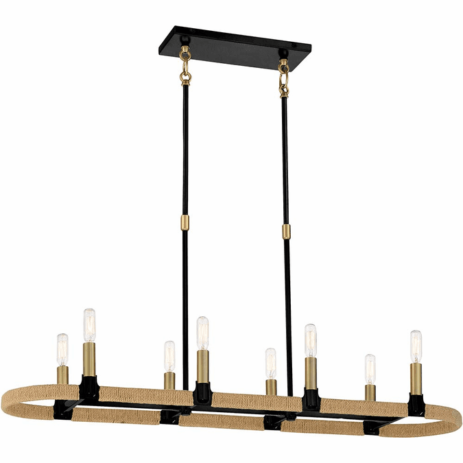 Minka Lavery 3868726 Windward Passage Modern Coal And Soft Brass