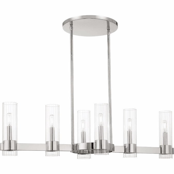 Minka Lavery 389677 Vernon Place Modern Chrome Island Light Fixture MKL389677