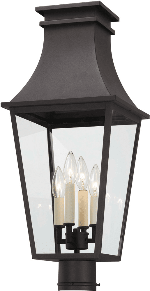 Minka Lavery The Great Outdoors 799566 Gloucester Sand Coal 10" Outdoor Lamp Post Light MKL