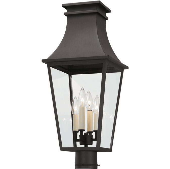 Minka Lavery The Great Outdoors 799566 Gloucester Sand Coal 10" Outdoor Lamp Post Light MKL