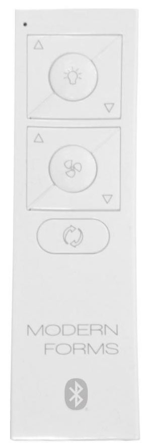 Modern Forms F RCBT WT Contemporary White Ceiling Fan Remote Control 