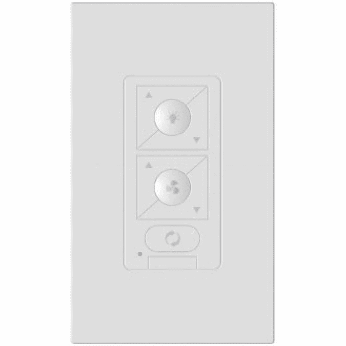 Modern Forms FWCBTWT Contemporary White Ceiling Fan Wall Control with