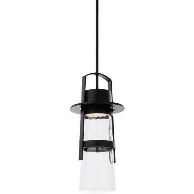 Modern Forms PD-W28515-BK Balthus Modern Black LED Outdoor Pendant ...